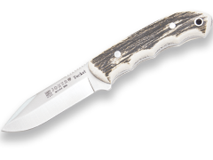 Joker CC85 Teckel lovecký nôž 9,5 cm, paroh, kožené puzdro