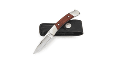 Buck BU-0501RWS 501 Squire vreckový nôž 7 cm, palisander DymaLux, kožené puzdro