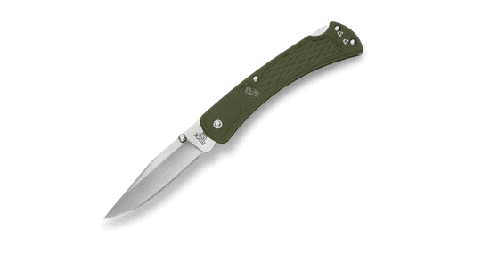 Buck BU-0110ODS2 110 Slim Select štíhly vreckový nôž 9,5 cm, zelená