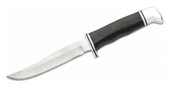 Buck BU-0105BKS 105 Pathfinder univerzálny nôž 12,7 cm, čierna, fenol, kožené puzdro