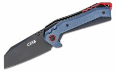 CJRB Cutlery J1919-BU Tigris G10 Blue vreckový nôž 8,9 cm, čierno-modrá, G10