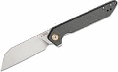 CJRB Cutlery J1907-CF Rampart Carbon Fiber vreckový nôž 8,9 cm, čierna, uhlíkové vlákno