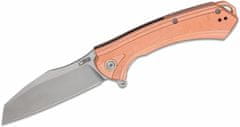 CJRB Cutlery J1909-COP Barranca Copper vreckový nôž 8,9 cm, meď