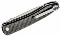 CJRB Cutlery J1917-CF Ria Carbon Fiber vreckový nôž 7,5 cm, čierna, uhlíkové vlákno