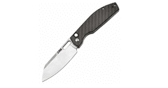CJRB Cutlery J1929B-CF Ekko Carbon Fiber vreckový nôž 8,2 cm, uhlíkové vlákno, Stonewash