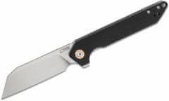 CJRB Cutlery J1907-BKF Rampart G10 Black vreckový nôž 8,9 cm, čierna, G10