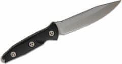 Microtech 113-11 Socom Alpha Partially Serr. taktický nôž 13,8 cm, Stonewash, čierna, G10, puzdro