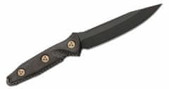 Microtech 113-1DLCCFS Socom Alpha taktický nôž 13,8 cm, celočierna, uhlíkové vlákno, puzdro