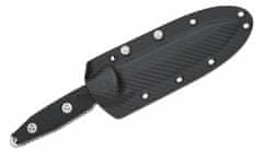 Microtech 114-12 Socom Alpha Tanto Serrated taktický nôž 13,8 cm, Stonewash, čierna, G10, puzdro