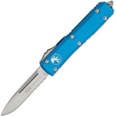 Microtech 121-11BL Ultratech Combo Blue automatický nôž 8,8 cm, Stonewash, modrá, hliník 