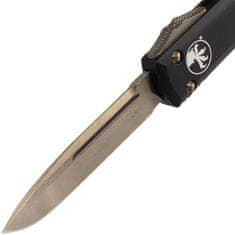 Microtech 121-13 Ultratech Bronze Standard automatický nôž 8,8 cm, bronzová, čierna, hliník