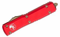 Microtech 121-13RD Ultratech Bronze Standard Red automatický nôž 8,7 cm, bronzová, červená, hliník