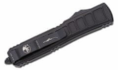 Microtech 121II-1TS Ultratech II Black Tactical Standard automatický nôž 8,9 cm , celočierna, hliník