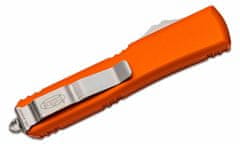 Microtech 122-10OR Ultratech Orange Standard automatický nôž 8,8 cm, Stonewash, oranžová, hliník