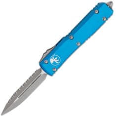 Microtech 122-12APBL Ultratech Apocylpytic Blue automatický nôž 8,8 cm, modrá, hliník 