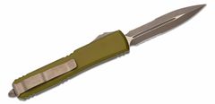 Microtech 122-14APOD Ultratech Apocalyptic Bronze Green automatický nôž 8,6 cm, zelená, hliník