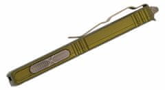 Microtech 122-14APOD Ultratech Apocalyptic Bronze Green automatický nôž 8,6 cm, zelená, hliník