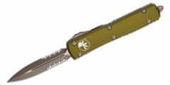 Microtech 122-14APOD Ultratech Apocalyptic Bronze Green automatický nôž 8,6 cm, zelená, hliník