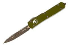 Microtech 122-15APOD Ultratech Apocalyptic Bronze Green automatický nôž 8,6 cm, zelená, hliník