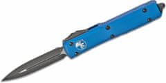 Microtech 122-1BL Ultratech Standard Blue automatický nôž 8,8 cm, čierna, modrá, hliník