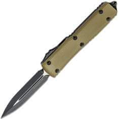 Microtech 122-1GTODS Ultrated OD Green automatický nôž 8,6 cm, čierna, zelená, hliník, G10