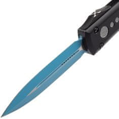 Microtech 122-1JK Ultratech Jedi Knight automatický nôž 8,8 cm, modrá, čierna, hliník