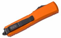 Microtech 122-1OR UltratechBlack Standard Orange automatický nôž 8,8 cm, čierna, oranžová, hliník