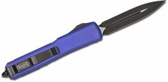 Microtech 122-1PU Ultratech Purple Standard automatický nôž 8,8 cm, čierna, fialová, hliník