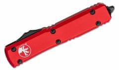 Microtech 122-3RD Ultratech Red Black F/S automatický nôž 8,8 cm, čierna, červená, hliník