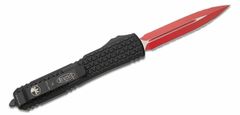 Microtech 122-D3SL Ultratech Sith Lord Double automatický nôž 8,6 cm, červená, čierna, hliník