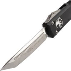 Microtech 123-10 Ultratech Stonewash Standard Tanto automatický nôž 8,6 cm, čierna, hliník