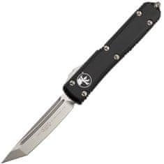 Microtech 123-10 Ultratech Stonewash Standard Tanto automatický nôž 8,6 cm, čierna, hliník