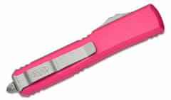 Microtech 123-10PK Ultratech Standard Pink automatický nôž 8,8 cm, Stonewash, ružová, hliník