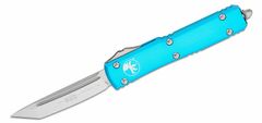 Microtech 123-10TQ Ultratech Standard Turquoise automatický nôž 8,8 cm, Stonewash, tyrkysová, hliník