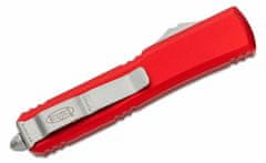 Microtech 123-4RD Ultratech Satin Standard Red automatický nôž 8,8 cm, červená, hliník