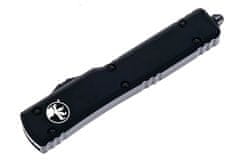 Microtech 147-2T UTX-70 Black Tactical Part Serrated automatický nôž 6,1 cm, celočierna, hliník