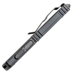 Microtech 148-2T UTX-70 Black Tactical Partial Serrated automatický nôž 6,1 cm, celočierna, hliník