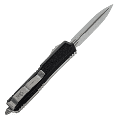 Microtech 206-10S Makora Standard automatický nôž 8,4 cm, Stonewash, čierna, hliník