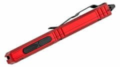 Microtech 206-1RDS Makora Black/Red automatický nôž 8,4 cm, čierna, červená, hliník