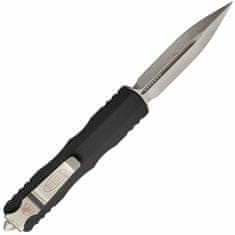 Microtech 225-10 Dirac Standard automatický nôž 7,4 cm, Stonewash, čierna, hliník 