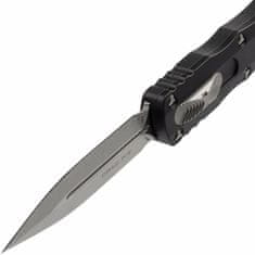 Microtech 225-10 Dirac Standard automatický nôž 7,4 cm, Stonewash, čierna, hliník 