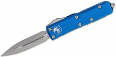 Microtech 232-10BL UTX-85 Standard Blue automatický nôž 7,6 cm, Stonewash, modrá, hliník