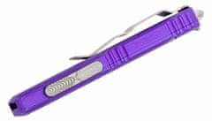 Microtech 232-4PU UTX-85 Satin Standard Purple automatický nôž 7,6 cm, fialová, hliník