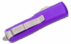 Microtech 232-4PU UTX-85 Satin Standard Purple automatický nôž 7,6 cm, fialová, hliník