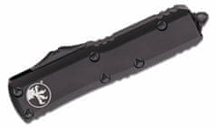 Microtech 233-3T UTX-85 Black Tactical Serrated Tanto automatický nôž 7,6 cm, celočierna, hliník