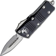 Microtech 238-10 Mini Troodon Stonewashed automatický nôž 5 cm, čierna, hliník 