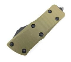 Microtech 238-1GTODS Mini Troodon OD Green automatický nôž 5 cm, čierna, zelená, G10, hliník