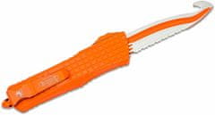 Microtech 601-3CORHS Combat Troodon HS Rescue Frag automatický nôž 9,5 cm, Cerakote oranžová, hliník