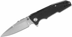 ARTISAN 1706PS-BKF Predator Black vreckový nôž 7 cm, Stonewash, čierna, G10