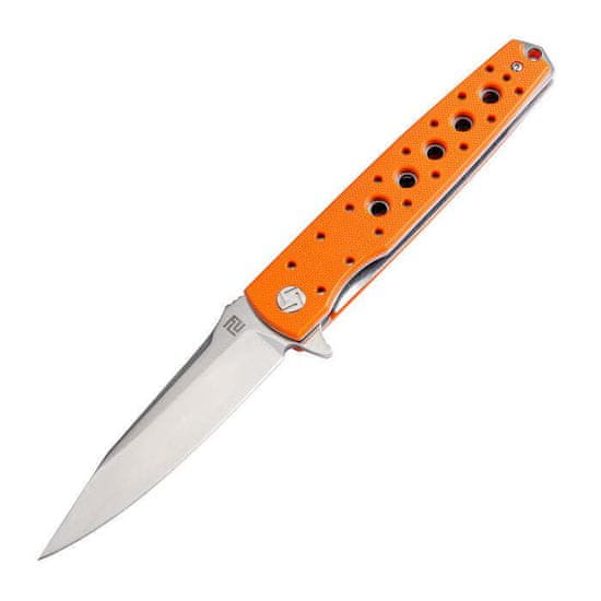 ARTISAN 1807P-OEF Virgina Orange vreckový nôž 10 cm, oranžová, G10, oceľ